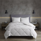 Oversized Down Alternative Comforter with HeiQ Smart Temp Treatment - King