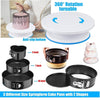 Cake Decorating Supplies,Cake Decorating Kit 3 Packs Springform Cake Pans, Cake